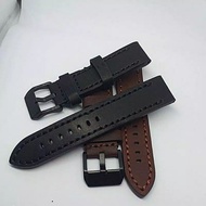 TALI JAM TANGAN KULIT NAUTICA 22MM 24MM LEATHER STRAP TALI KULIT