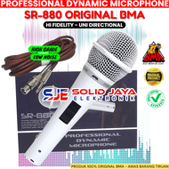 MIC MICROPHONE BMA SR880 PROFESIONAL DYNAMIC MIK SR-880 SR 880 KARAOKE VOKAL VOCAL DINAMIK MIKROPON 