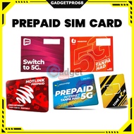 SIM Card Unlimited Internet Prepaid Prabayar YES UMOBILE HALOTELCO MAXIS HOTLINK ONEXOX TONEWOW  6Mb