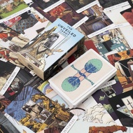 The Unveiled Tarot Oracle Cards,English Visions Divination Edition Board Playing Cards Tarot 10.3X6C