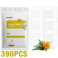 390pcs Combination Acne & Pimple Care Scar Concealing Patches, Long & Round Shapes, Hydrocolloid Mat