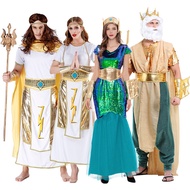 Pharaoh & Goddess Couples Costume - Egyptian & Ancient Greek Attire
