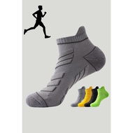 SOCKS MAVEN] 1 Pasang stokin marathon, stokin jogging, stokin running, kain tebal, material kapas, k