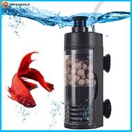 SQE IN stock! Aquarium Filter Sponge Fish Tank With Filtering Bubble Stones Mini Fish Tank Sponge Filter For Salt Water