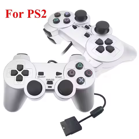For PS2 Wired Controller For PS2 Gamepad Mando Joystick For Play Station 2 Game Controller Gaming Ac