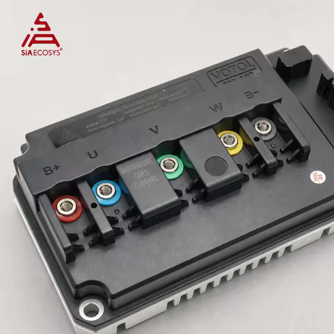 VOTOL EM100sp Programmable Sine Wave Controller 72V 80A 80KPH for 2000W 3000W Electric Scooter Motor