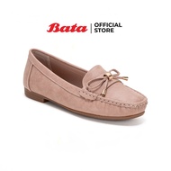 Bata บาจา รองเท้าทรงมอคคาซีน รองเท้าแบบสวม รองเท้าทำงาน รองเท้าส้นแบน รองเท้าคัทชูแบบสวม ใส่สบาย สำหรับผู้หญิง รุ่น COCO สีชมพู 5515861