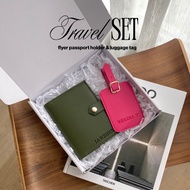 Mumi Travel Set Personalized Flyer Passport Holder and Luggage Tag