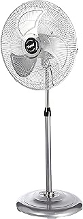 Toyomi PSF 2020 High Velocity Power Stand Fan, 20",Grey