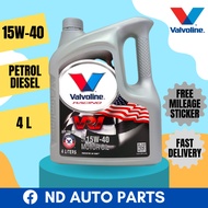 VALVOLINE VR1 RACING 15W-40 4L