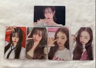 ive wonyoung 張元英小卡