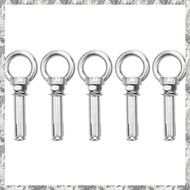 5Pcs M8 x 60mm Expansion Bolt Anchor Bolt 304 Stainless Steel Ring Lifting Anchor Eye Bolt Expansion