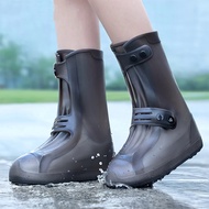 M-XXL Rain Shoe Cover Waterproof Anti-slip Outdoor Rain Boots Wear-resistant Rubber Overshoes for Women Men Shoes Access