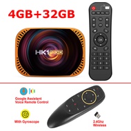 TYJKO กล่องทีวี Android แอนดรอยด์11 HK1 RBOX X4 S905X4 Quad Core 4G 128G สมาร์ททีวี8K วิดีโอ Codec 5