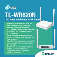Tp-Link TL-WR820N 300 Mbps Multi-Mode Wi-Fi Router