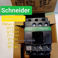 Contactor Contactor lc1d 18m7 220vac 3phase 32a