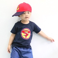 Farglory Ocean Park SHONKY Super Shark Short T-Shirt-Gray Blue