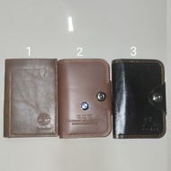 BMW/Timberland/POLO Men's Trifold Medium size wallet with button ✅💗