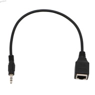 GB 31cm Length 3 5mm 1 8 Male Jack TRS  Cable to RJ45 Ethernet Adapter Wire