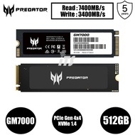 Acer Predator GM7000 M.2 PCIe 4x4 NVMe 1.4 SSD (512GB/1TB)
