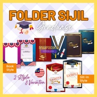 [READY STOCK] GRADUATION CERTIFICATE FOLDER/FOLDER SIJIL/SIJIL HOLDER/ SIJIL UNTUK ACARA PENGANUGERA
