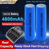 🔥Ready Stock🔥 18650 Battery 4800mAh Rechargeable Battery 3.7V Lithium Battery 3000mAh AA / AAA Batte