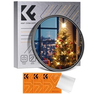 K&F Concept 52mm Variable Star Filter Cross Screen Starburst Filter 4, 8 Points -18 Layer Coating Ul