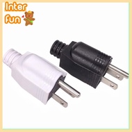 [InterfunS] American Detachable Plug American 15A AC Electrical Power Male Plug Adaptor Adapter Wire