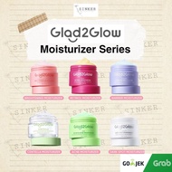 GLAD2GLOW Moisturizer Pomegranate Niacinamide Brightening Blueberry Ceramide Barrier Sensitive Skin 