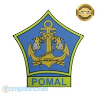 STIKER POLISI MILITER TNI AL (POMAL)