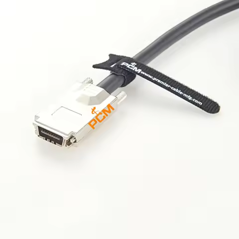 External SAS Cable, HS-Link 4 Lane - 4xInfiniband SFF-8470 to 4xInfiniband SFF-8470 Serial Attached 