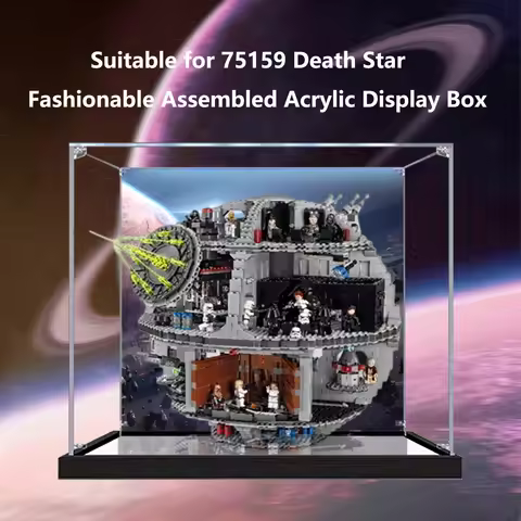 Acrylic Display case for Lego 75159 Death Star - Dustproof display Collection,75159 display (model N