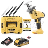 DELTON เลื่อยอเนกประสงค์ เลื่อยชักคอตรง 199V เลื่อยไฟฟ้า ไร้สาย MK Series รุ่น SB-99MKT เลื่อยคอตรง