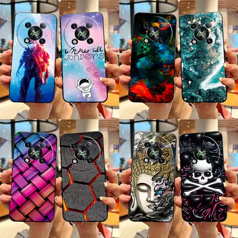 For ITEL RS4 S666LN Case Marble Soft TPU Silicone Black Matte Full Protective Funda Capa Cover For I