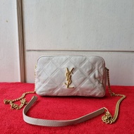 TAS SLING MINI KULIT WANITA SAINT LAURENT PARIS YYSSLL SECOND IMPORT