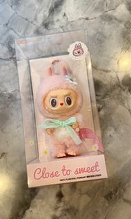 正品Close to sweet Labubu/Mokoko 搪胶毛绒公仔