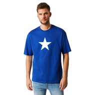 Star T-Shirt Original Stars T-Shirtbiru White Star T-Shirt/ Distro Men's T-Shirt/