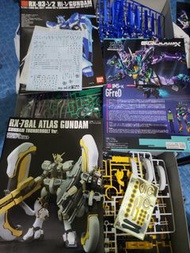 Hguc 1/144 ν高達、高達阿特拉斯和格弗雷德 gundam hi nu gundam and gundam atlas and gfred