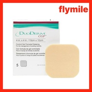 [Convatec] DuoDerm CGF 10cm*10cm (4 in * 4 in) 5 pcs Hydrocolloid Sterile Adhesive Border Dressing f