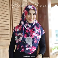 MEDINA LUXE PRINTED ML34  ( instant shawl ) FAMEERA SCARF