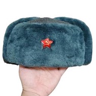 複製品 蘇聯 俄羅斯 冬季棉帽 烏香卡 禦寒帽 毛帽 冬季帽