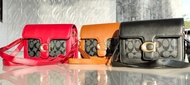 Cicim tas coach wanita terbaru 2022 Cicim coach bag import Tas Bahu Tas Messenger Tabby Shoulder bag