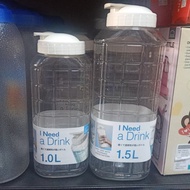 NEW Lock & Lock 1.5L I Need a Drink Chess Motif HAP 812 ORIGINAL