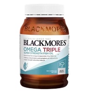 Blackmores Omega TRIPLE Daily แบลคมอร์ส โอเมก้า ทริปเปิ้ล เดลี .สูตรใหม่ของ Omega Cardi