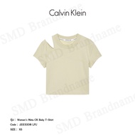 Calvin Klein Jeans Crop Top Women's Meta CK Baby T-Shirt Code: J223338 LFU