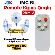 JMC BL Remote Kipas Angin Pengganti remot Kipas angin Miyako KAW-1689 RC 16"  TJR101 13"