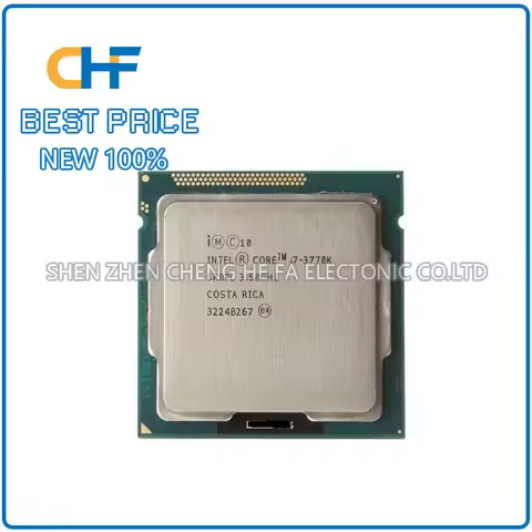 i7-3770K SR0PL 4 Core 8 Thread 3.50GHz 77W LGA1155 CPU processor i7 3770K