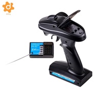 [utruiut0k] RC Transmitter And Radio Kit, Adjustable Racing Transmitter, 3-Channel RC Parts
