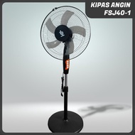 World Home Kipas Angin Berdiri Stand Fan 16 Inch Kipas Listrik Senyap