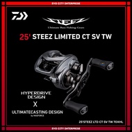 2025 Daiwa Steez Limited CT SV TW Baitcasting Reel